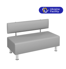 Диван офісний (шкірзам) 1200х550х750(410)