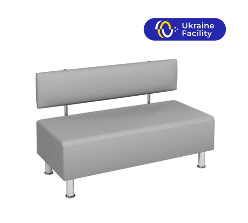 Диван офісний (шкірзам) 1200х550х750(410)