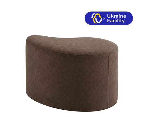 Пуф пелюстка каркасний TELA 450х650х460 (тканина)