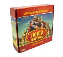 Настольная игра Strateg Лото Царское с деревянными бочоноками на русском языке (342)