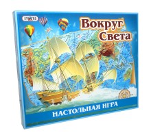 Настольная игра Strateg Вокруг света на русском языке (723)