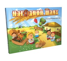 Настольная игра Strateg Народный путь на украинском языке (40016)