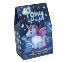 Набор для творчества Strateg Pony light night на украинском языке (30704)