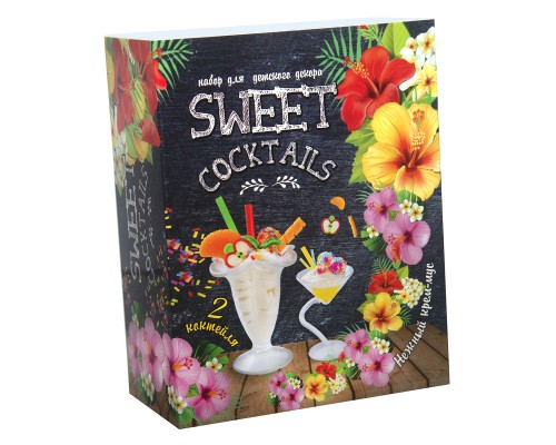 Набор для детского декора Strateg Sweet cocktails на русском языке (71848)