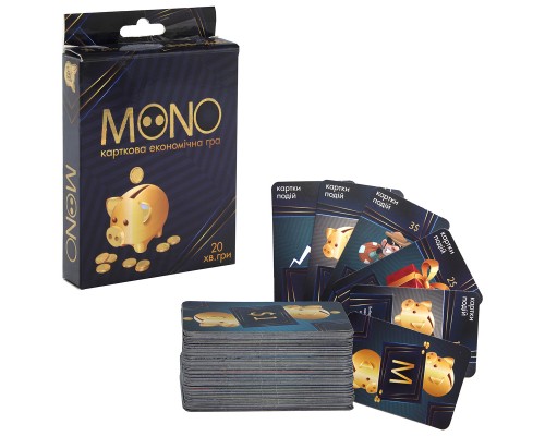 Карточная игра Strateg MONO на украинском языке (30569)