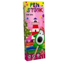Набор для творчества Strateg Pen Stuck for girl на украинском языке (30763)