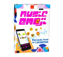 Настольная игра Strateg Music emoji на украинском языке 30249