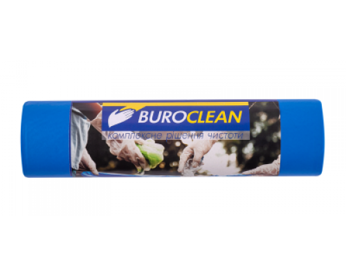 Пакеты для мусора 240л/5 шт, крепкие, синие,  900х1300мм, 35мкм BuroClean EuroStandart