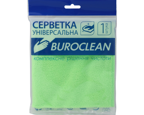 Салфетка микрофибра универсальная Buroclean 30х30