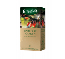 Чай чорний BARBERRY GARDEN  1,5гх25шт., "Greenfield" , пакет
