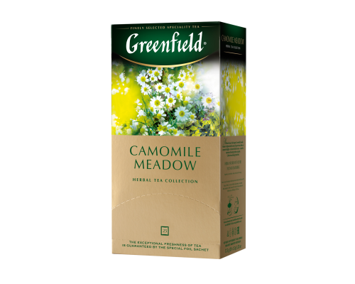 Чай травяной Camomile Meadow 1,5гр.х25шт, Greenfield, пакет