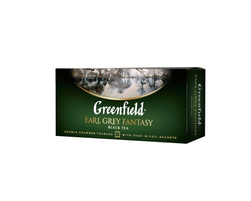 Чай черный EARL GREY FANTASY 2гх25шт. Greenfield , пакет