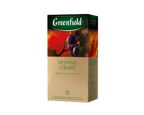 Чай травяной Festive Grape 2гр.х25шт, Greenfield, пакет