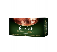 Чай чорний English Edition 2гр.х25шт, "Greenfield", пакет