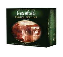 Чай черный English Edition 2гр.х50шт, "Greenfield", пакет