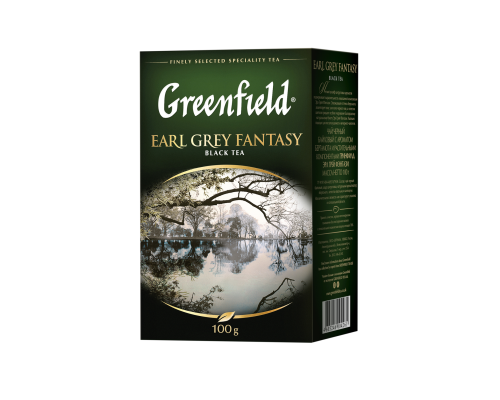 Чай чорний EARL GREY FANTASY 100г,  Greenfield , лист