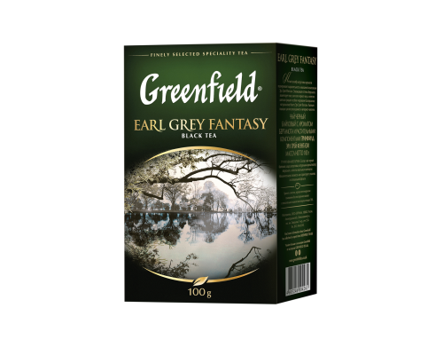 Чай черный EARL GREY FANTASY 100г, Greenfield , лист