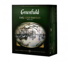 Чай чорний EARL GREY FANTASY 2гх100шт. "Greenfield" , пакет