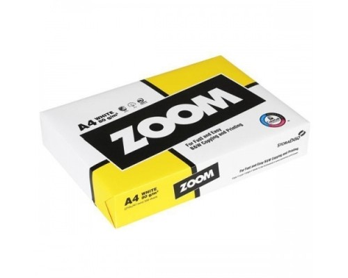 Папір А4 ZOOM 80г/м, 500л.