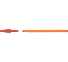 Ручка "Orange", червона, зі штрих-кодом на штуку