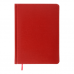 Щоденник недатований BRAVO, A5, червоний, штучна шкіра/поролон