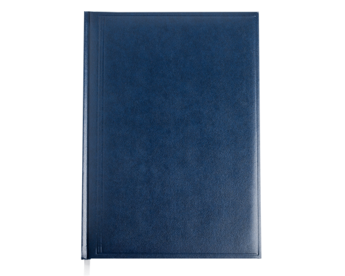 Ежедневник недатированный BASE A4, 288 стр., синий, бумвинил/поролон