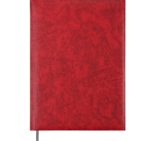 Щоденник недатований BASE, A4, 288 стор., червоний