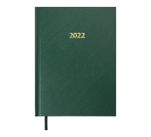Ежедневник датир.2022 STRONG, L2U, A5, зеленый, бумвинил