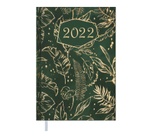 Щоденник датов. 2022 RICH, A5, зелений