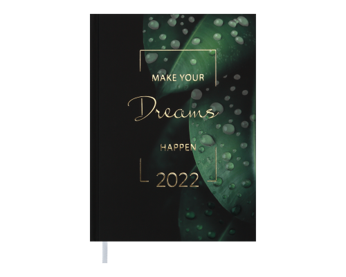 Щоденник датов. 2022 MAGIC, A5, зелений