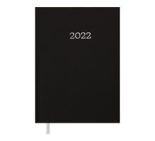 Щоденник датов. 2022 MONOCHROME, A5, чорний