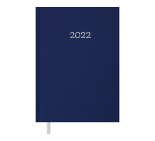 Щоденник датов. 2022 MONOCHROME, A5, синій