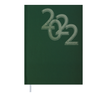 Щоденник датов. 2022 OFFICE, A5, зелений