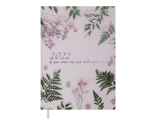 Щоденник датов. 2022 SPOLETO, A5, рожевий
