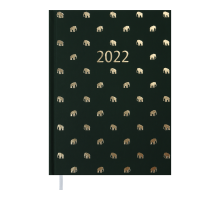 Ежедневник датир. 2022 MODERNA, A5, т-зеленый