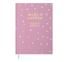 Щоденник датов. 2022 MODERNA, A5, св.-рожевий