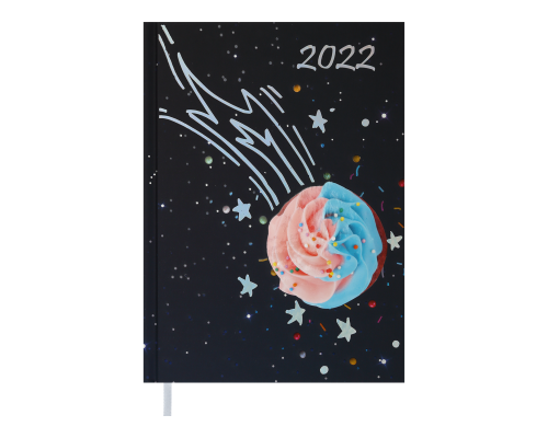 Ежедневник датир. 2022 SWEET, A5, фиолетовый