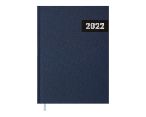 Щоденник датов. 2022 MANLY, A5, синій
