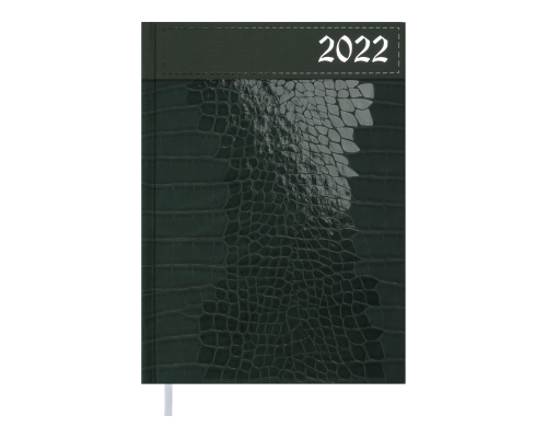 Щоденник датов. 2022 HIDE, A5, зелений