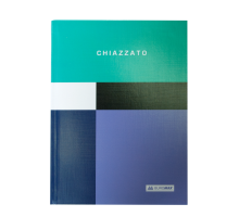 Записная книжка CHIAZZATO, А5, 80 л., клетка, интегральная обложка, бирюзовая