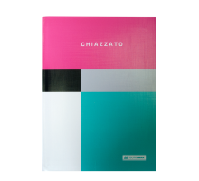 Записна книжка CHIAZZATO, А5, 80 арк., клітинка, інтегральна обкладинка, рожева