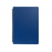 Тетрадь для записей OFFICE, L2U, В5, 96 л., клетка, синяя, пласт. обложка