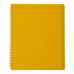 Зошит для нотаток UKRAINE, В5, 96 арк., клітинка, з роділювачем, пластикова обкладинка, жовтий/блакитний