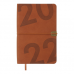 Щоденник датований 2022 BEST, A6, св.коричневий, штучна шкіра