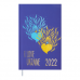 Щоденник датов. 2022 UKRAINE, A6, фіолетовий
