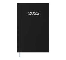 Щоденник датов. 2022 MONOCHROME, A6, чорний