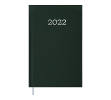 Щоденник датов. 2022 MONOCHROME, A6, зелений