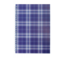 Зошит для нотаток SHOTLANDKA, А5, 48 арк., клітинка, картонна обкладинка, фіолетовий