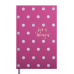 Щоденник недатований ELEGANTE, A6, 288 стор., рожевий
