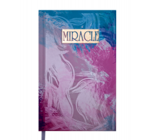 Щоденник недатований MIRACLE, A6, 288 стор., фіолетовий